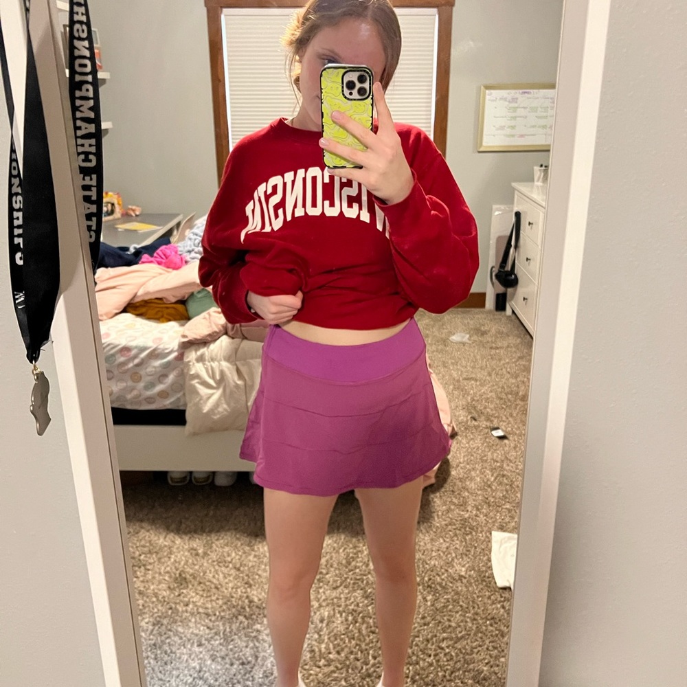 LULULEMON pace rival skirt long